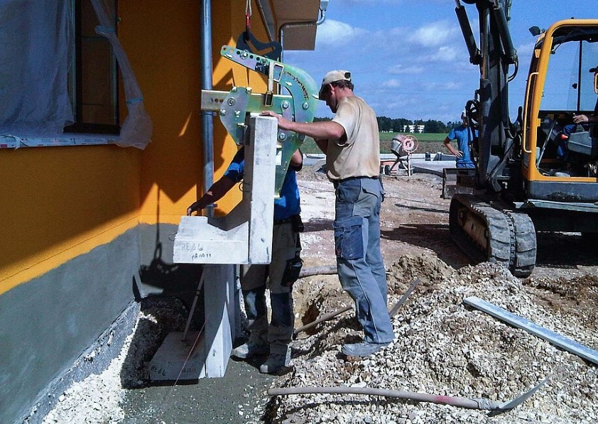 Pince de manutention pour éléments en L murs ou matériaux WEZ - PROBST - 53100438