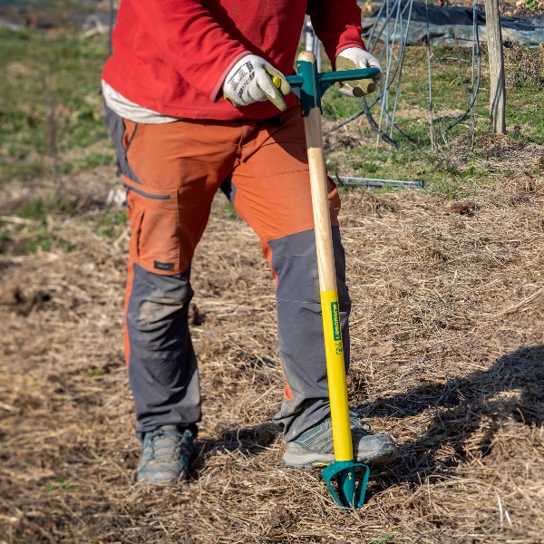 Plantoir ergonomique spécial paillis LEBORGNE naturOvert 320070