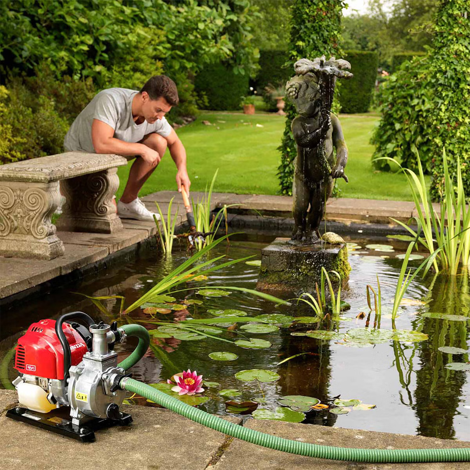 MOTOPOMPE A EAU WX10 120 L/MN - HONDA - WX10TE1