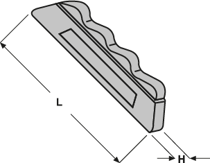 Clavettes pour dents coniques type esco  - E463