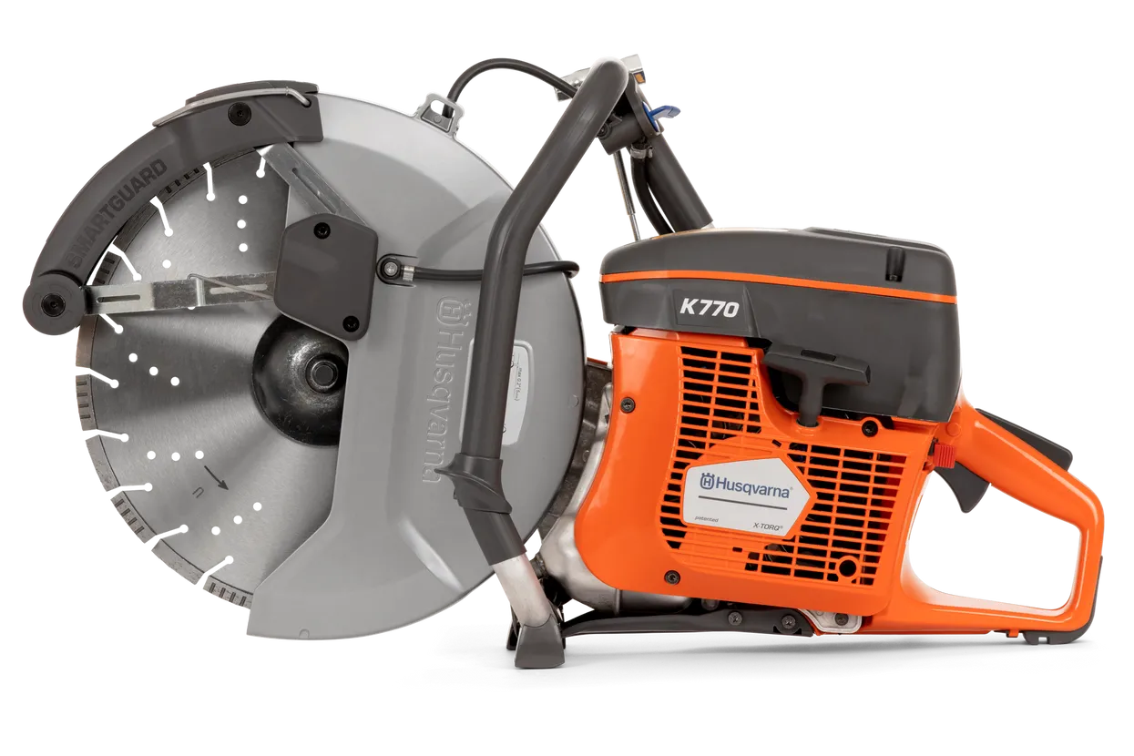 Découpeuse thermique HUSQVARNA K770 Smartguard Ø350 mm avec disque 970460002