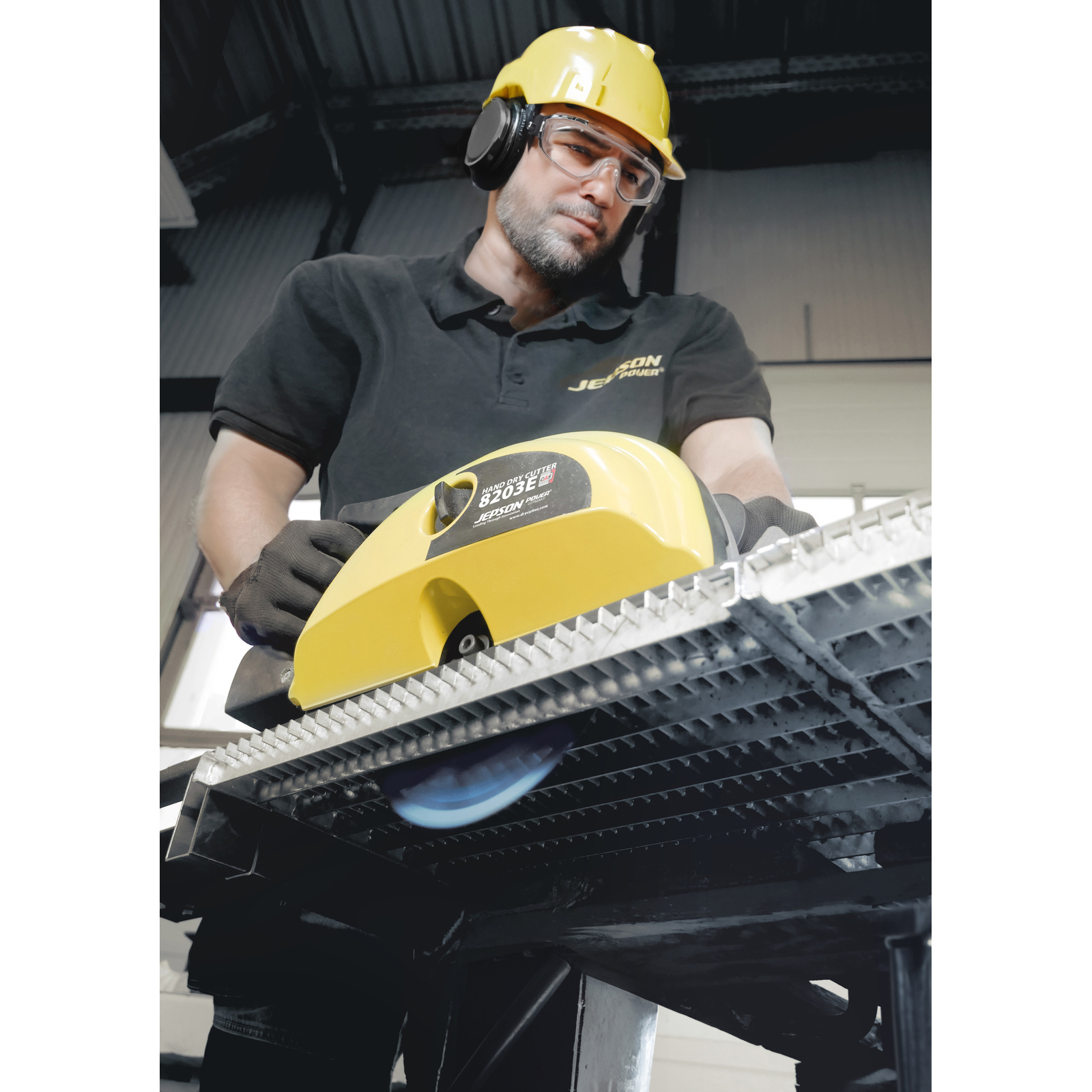 Scie circulaire Hand Dry Cutter 8230N 230V avec lame Ø 230/48D inox JEPSON - 608280I