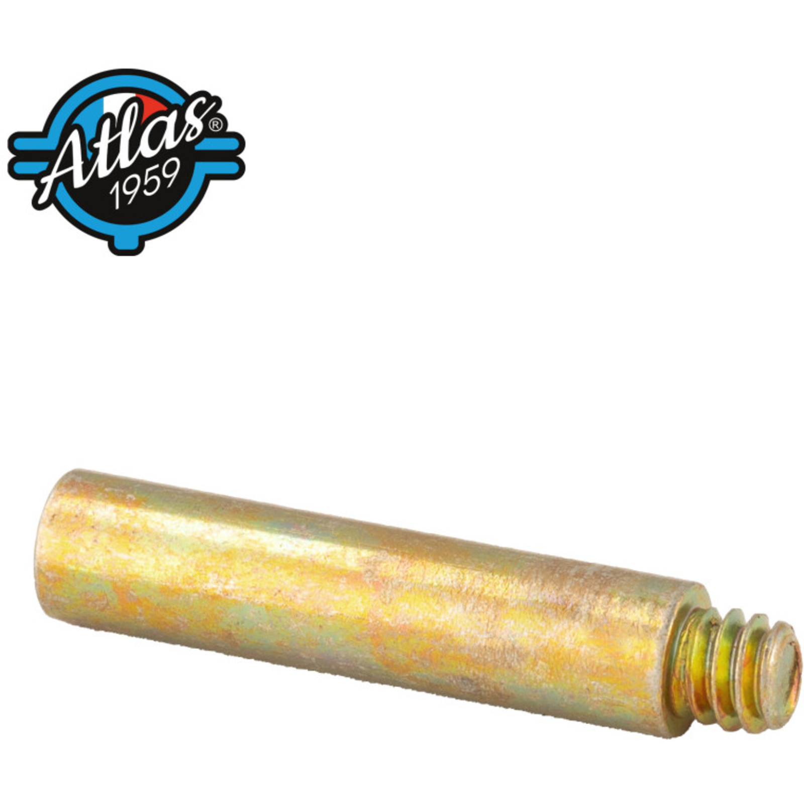 Raccord de jonction cylindrique mâle/femelle ATLAS acier zingué jaune Diamètre M7x150 Longueur 66 - Lot de 50 SCELL-IT - RMF760-J