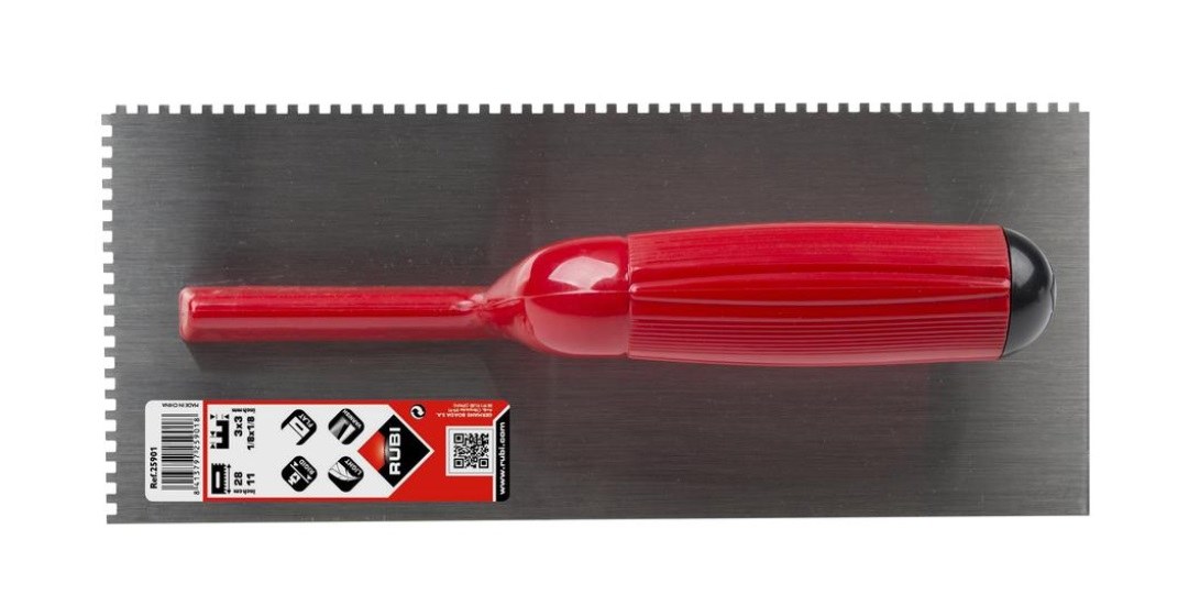 Peigne acier 28 cm (3 x 3) RUBI - 25901 