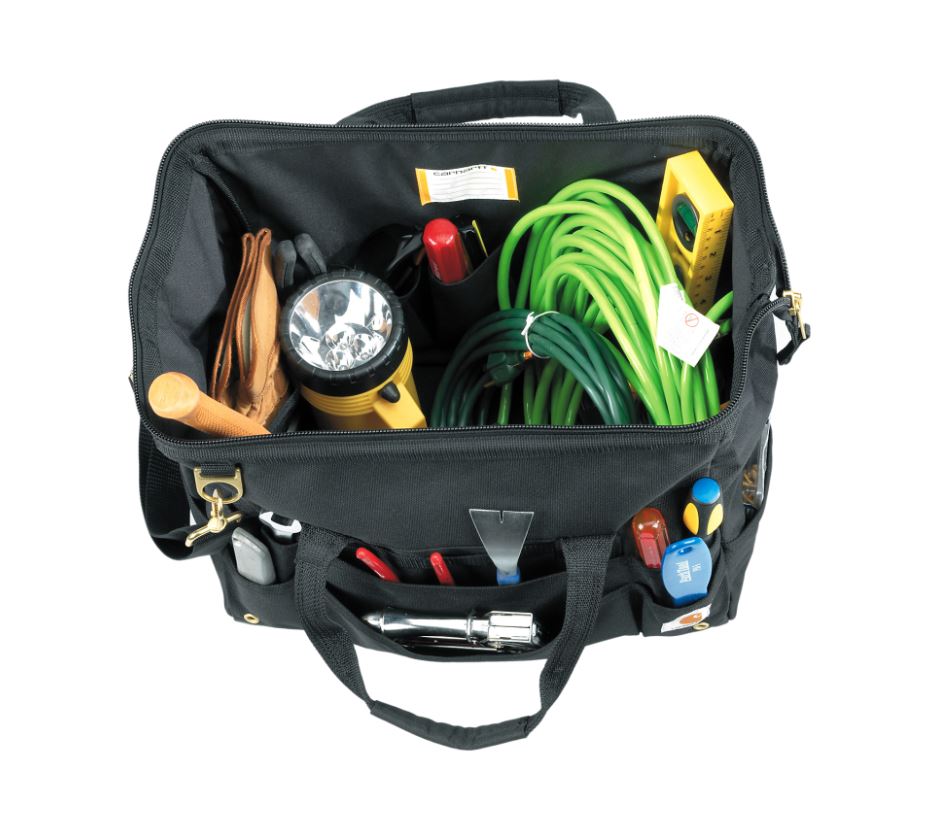 SAC À OUTILS DE 16 POUCES À 30 POCHES - Noir 001 - CARHARTT - B0000518