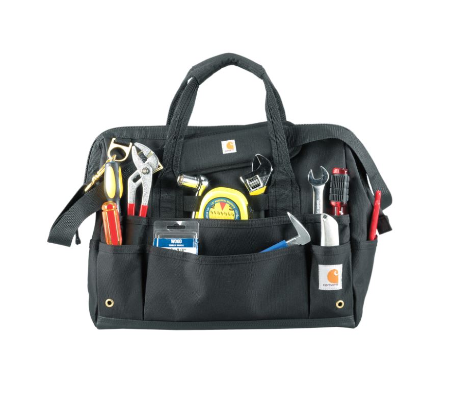 SAC À OUTILS DE 16 POUCES À 30 POCHES - Noir 001 - CARHARTT - B0000518
