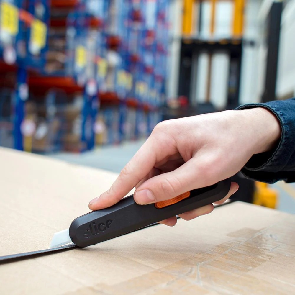 Cutter ambidextre à lame manuelle 5 positions - SLICE - 10550