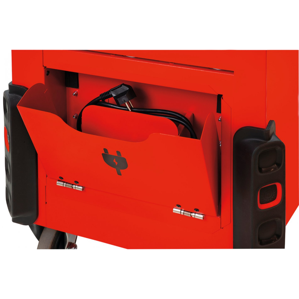 SERVANTE COCKPIT GARNIE ROUGE 190 PIÈCES MOUSSE - MOB OUTILLAGE - 9527190301