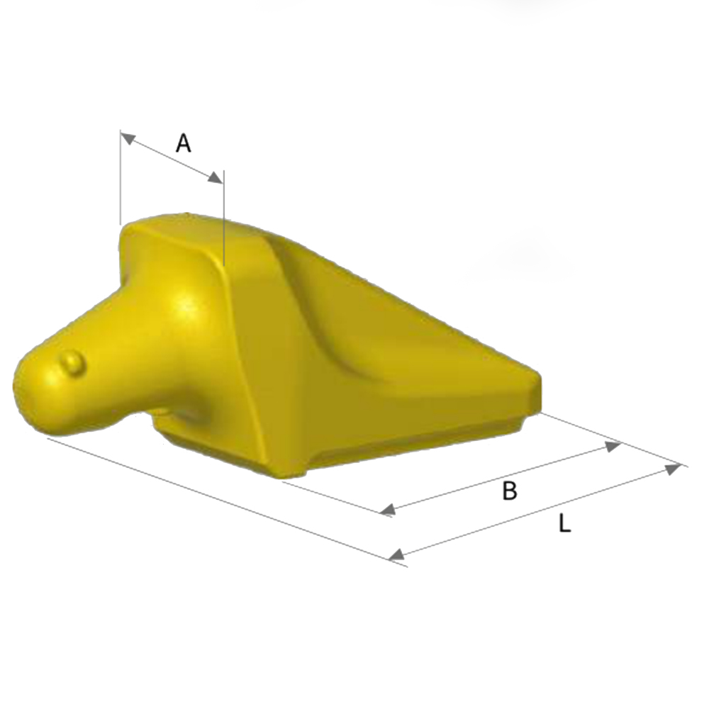 Porte dent pour godet benne gamme GOLD E981 - ESTI