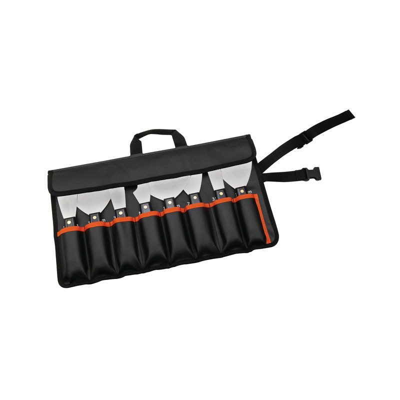 Trousse MONDELIN 7 couteaux américains + 1 multi-usages - 221830