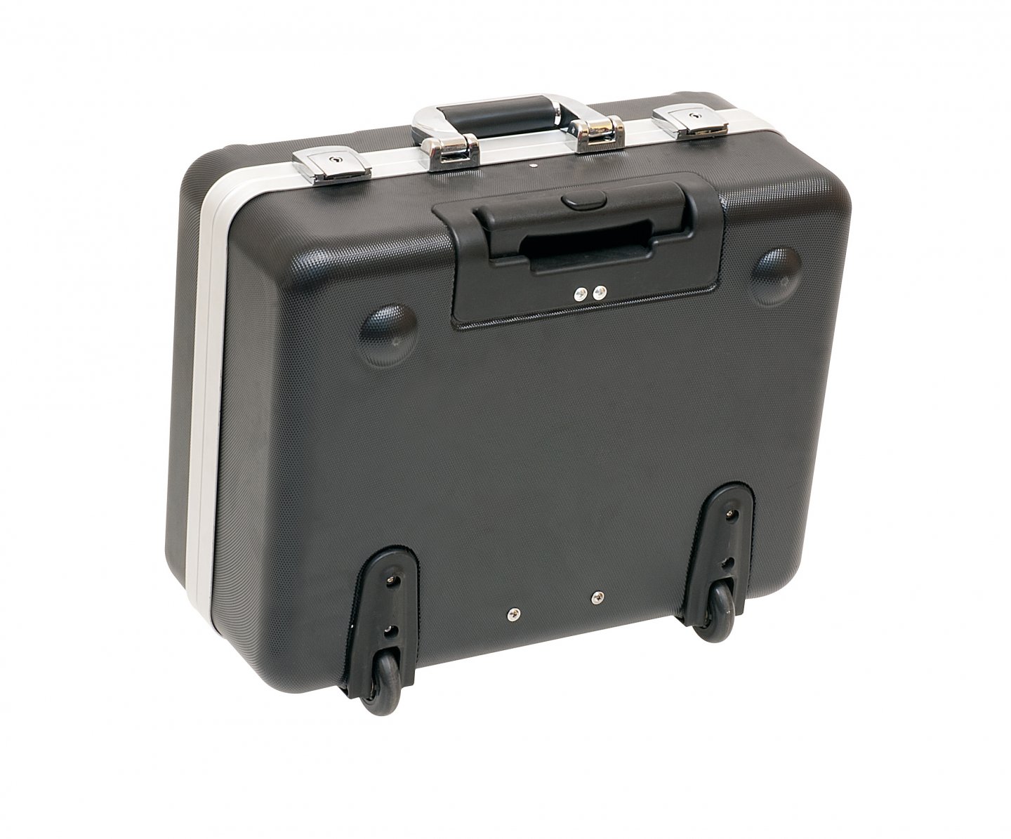 VALISE TROLLEY INTEGRE ABS NOIR 128 PCS MOB - 9538128001