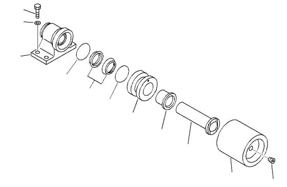 GALET SUPERIEUR - KOMATSU - 2033000330