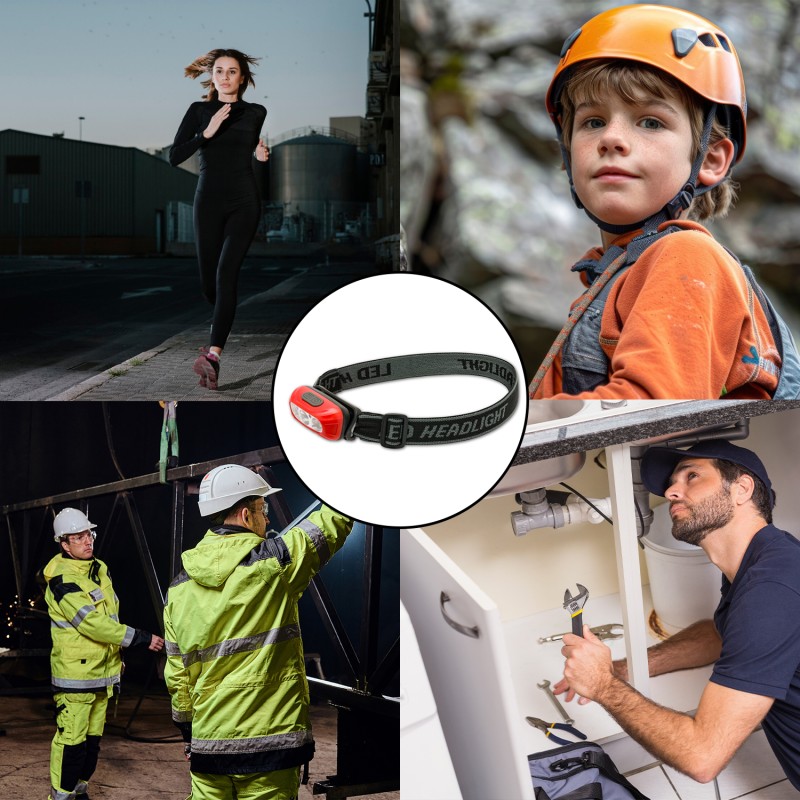 Lampe frontale 230lm avec interrupteur sans contact VULCAN- Rechargeable - VELAMP - IH529