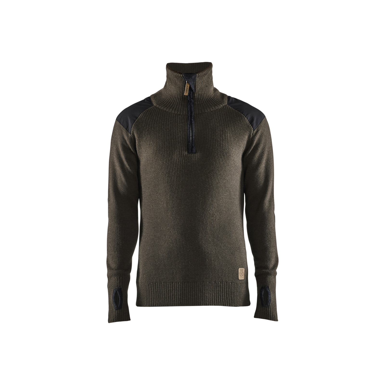 Sweat col camionneur en laine BLAKLADER - 4630