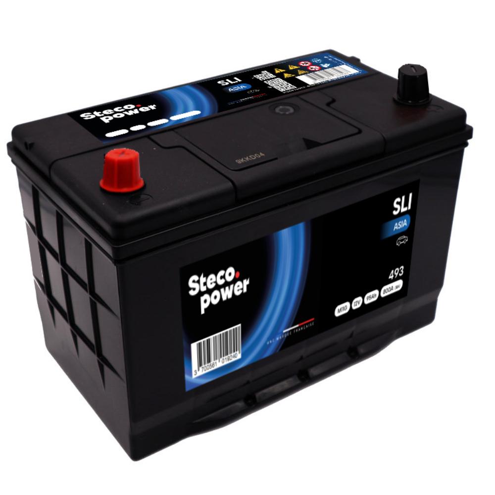 Batterie 12V 95Ah 800A 303x175x227 mm stecopower - 493
