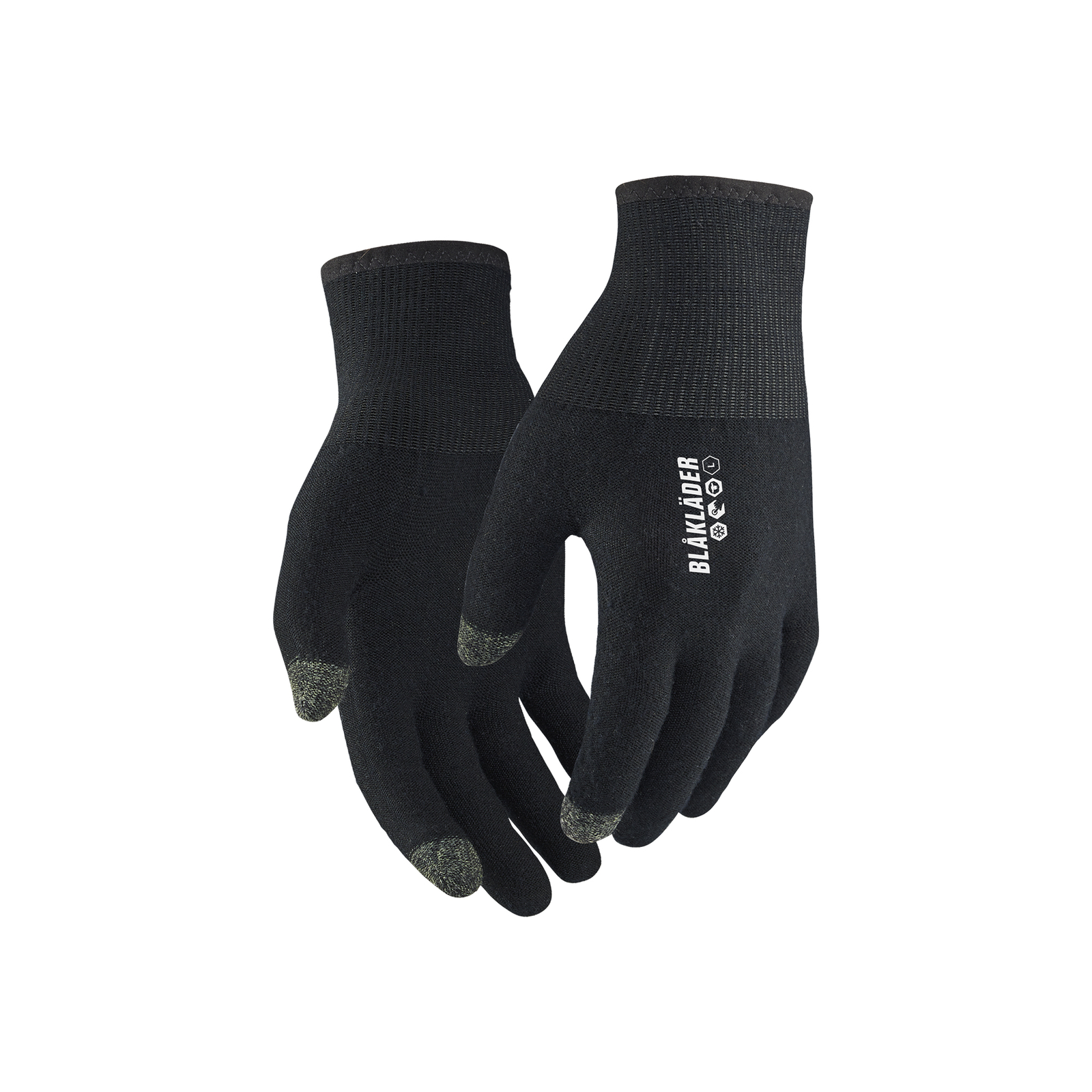 Sous-gants de travail hiver tactiles en laine SUPREME WARM, jauge 15 BLAKLADER - 2999