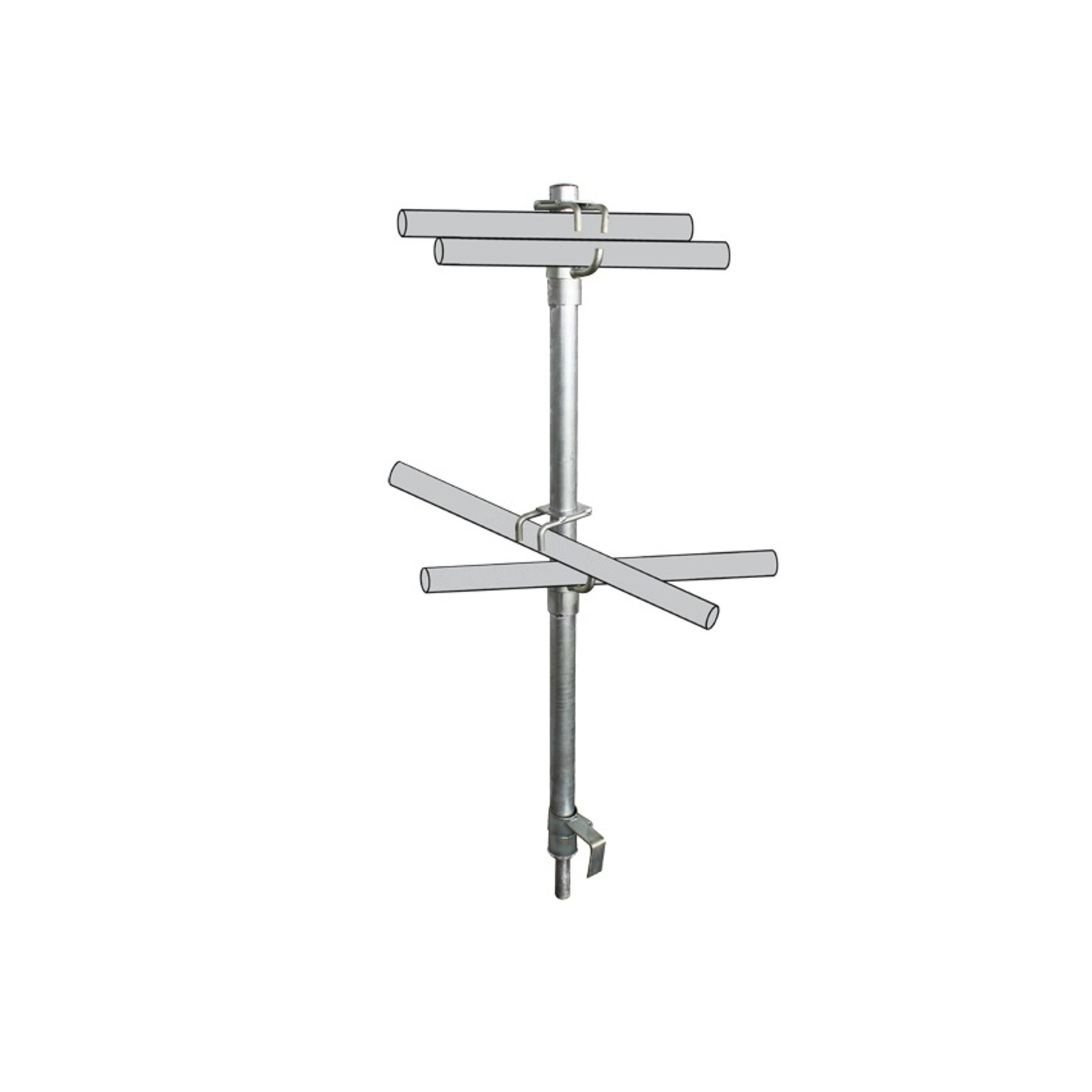 Potelet multidirectionnel ø 25 ALTRAD 608970GMH