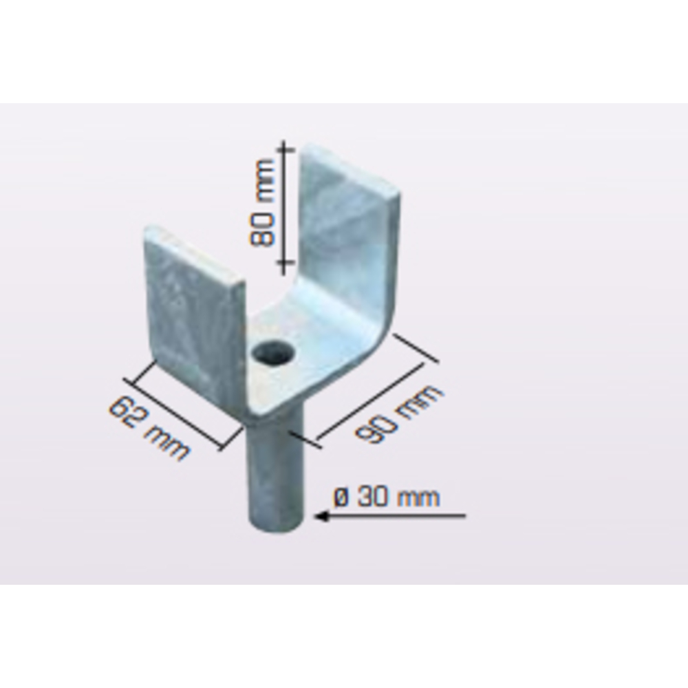 Fourche étai simple galva ALTRAD - 609013ZMH