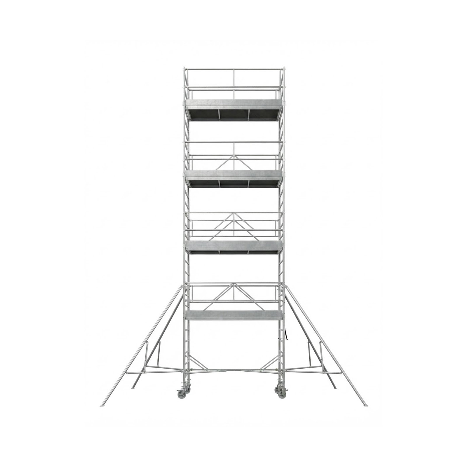 Échafaudage roulant acier galva ALTEAM 45 300 plancher 2M ALTRAD ALT45-300-02-AC
