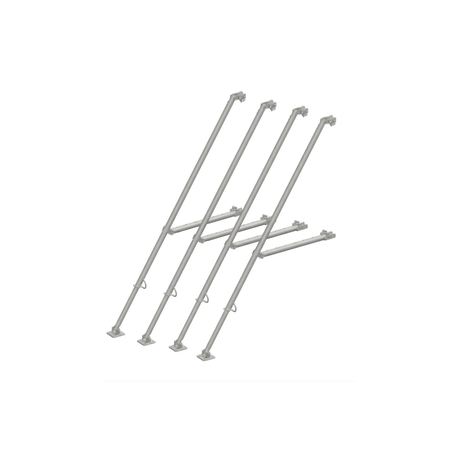 Kit stabilisateurs télescopiques pour hauteur plancher 6 m ALTRAD ALT-STAB2-AC