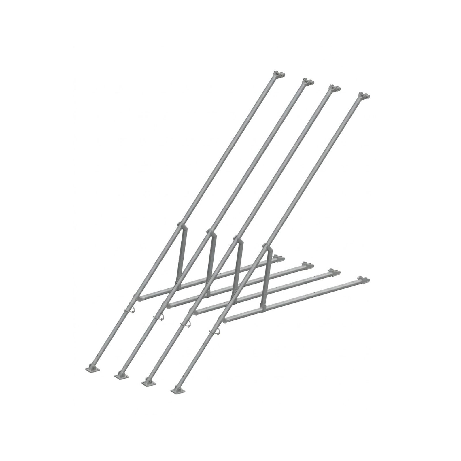 Kit stabilisateurs télescopiques pour hauteur plancher 8 m ALTRAD ALT-STAB3-AC