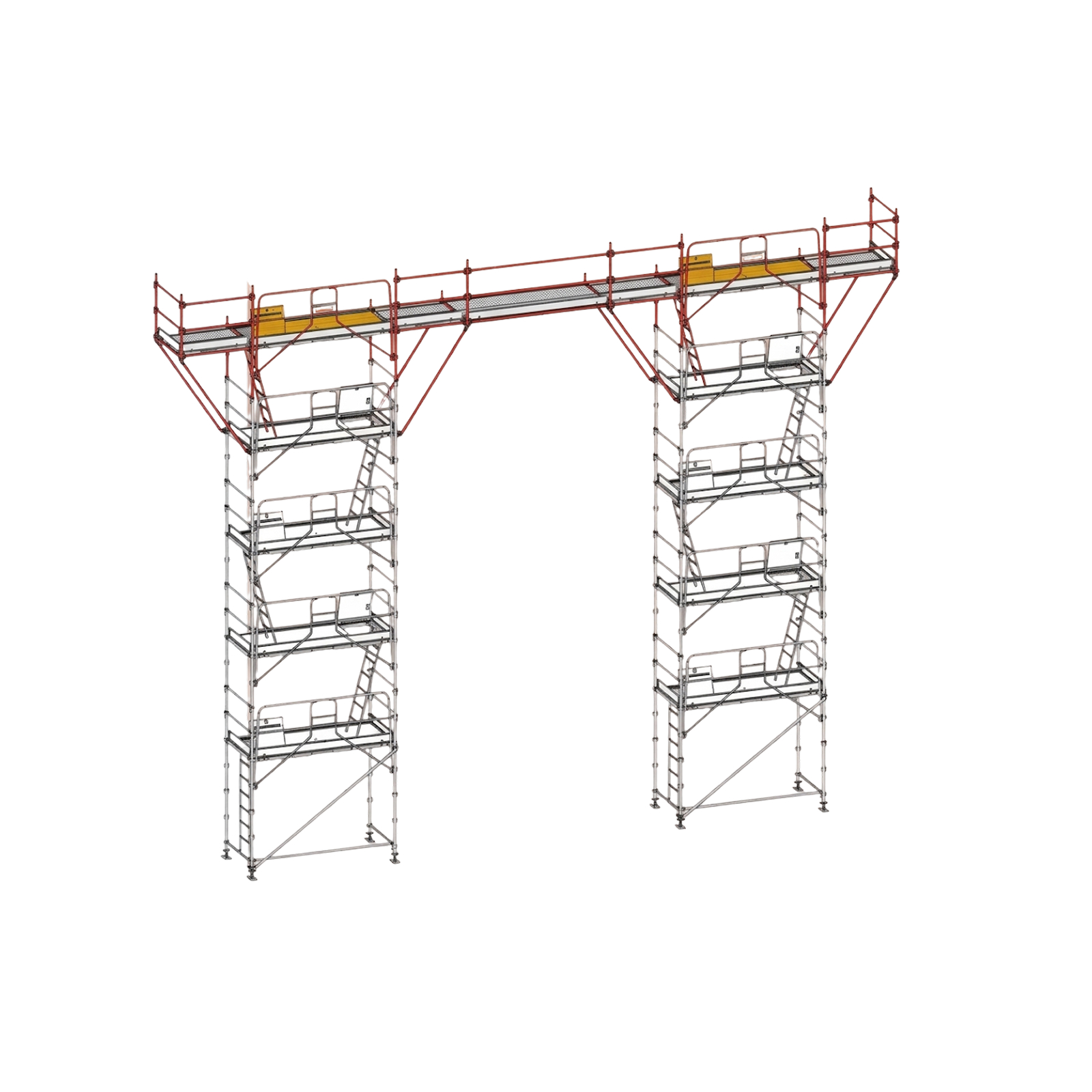 Pont de couvreur 15 m pour echafaufage ALTRAD AERIS 45 - L45-150-PC