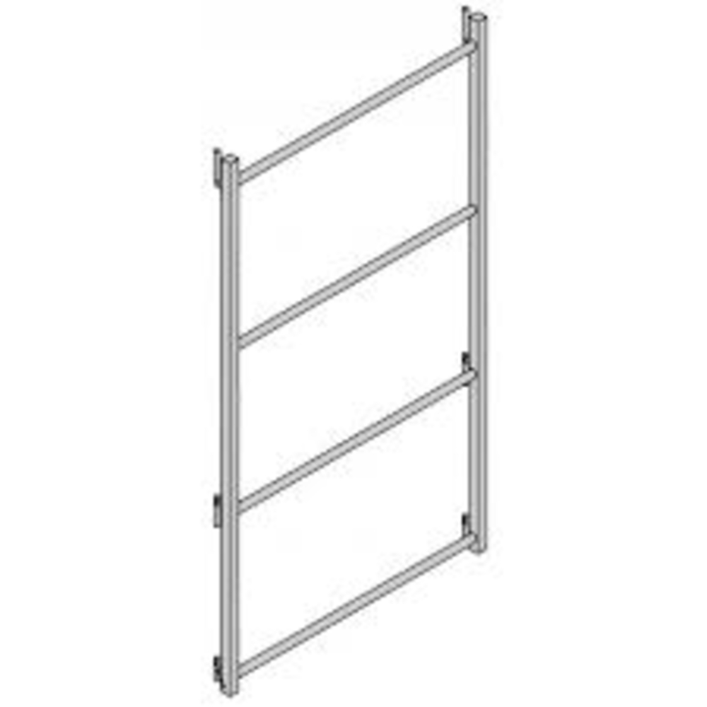 ALTRAD- Garde-corps 1 m 4 lisses - sécurité au montage - extrémité - multivit 1 - N1892