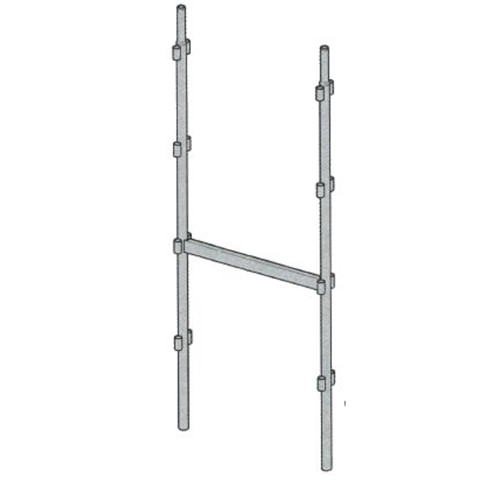 ECHELLE DE 2M GALVANISE (FACADIER 45) - ALTRAD - Q129G