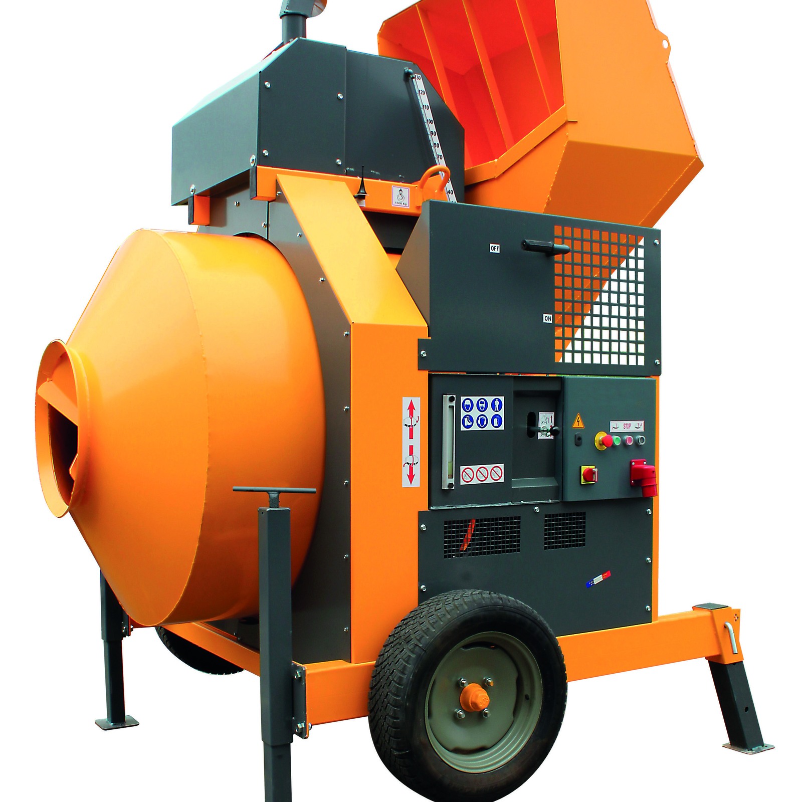 Moteur électrique triphasé 7,5 CV avec treuil ALTRAD RB800DR00