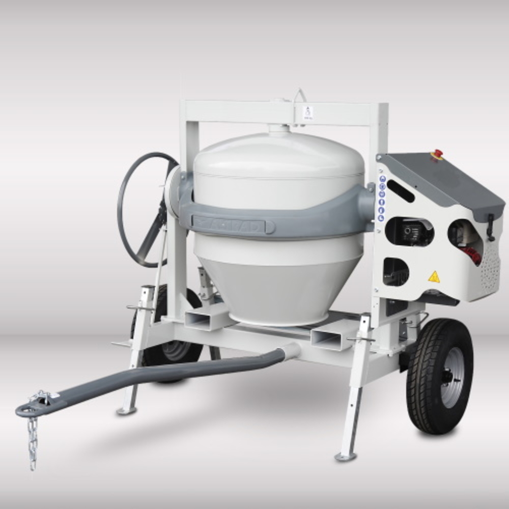 Bétonnière électrique 230V 1500 W ALTRAD tractable ST350 340 litres - ST35L1E01