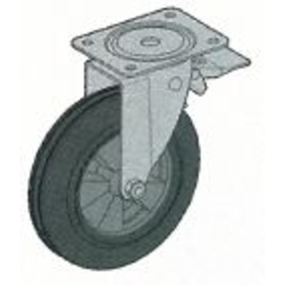 ROUE À FREIN ALTRAD Ø 200 MM - U0371