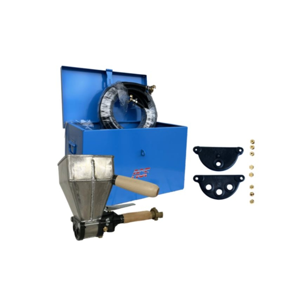 COFFRET PROJECTEUR D’ENDUIT & SABLON À CRÉPIR PNEUMATIQUE ACF ENDUIVIT3