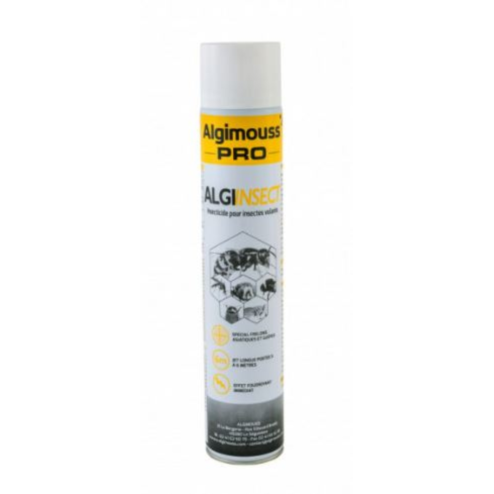 ALGI INSECT 750 ml - Insecticide pour insectes volants ALGIMOUSS - 017001