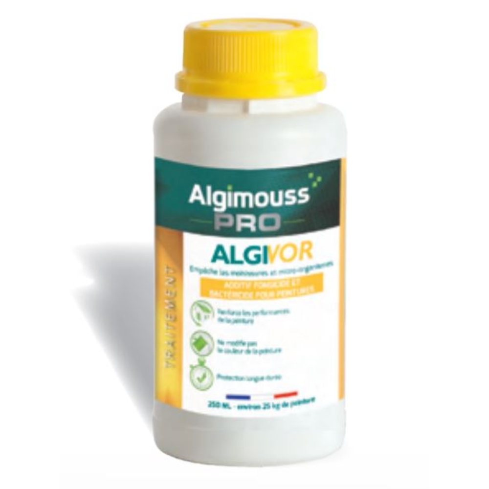 ALGIVOR 250 ML - Empêche la formation des moisissures et l'apparition des micro-organismes - 023005