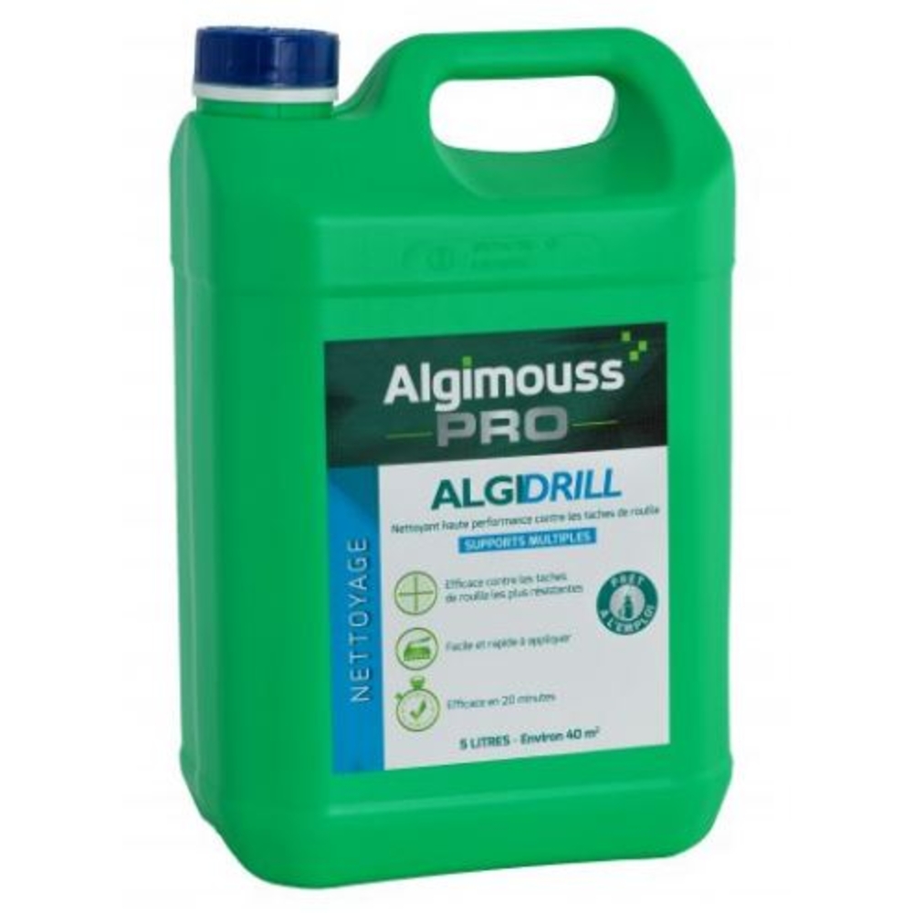 ALGIDRILL - 1 LITRE - Nettoyant taches de rouille ALGIMOUSS - 031001