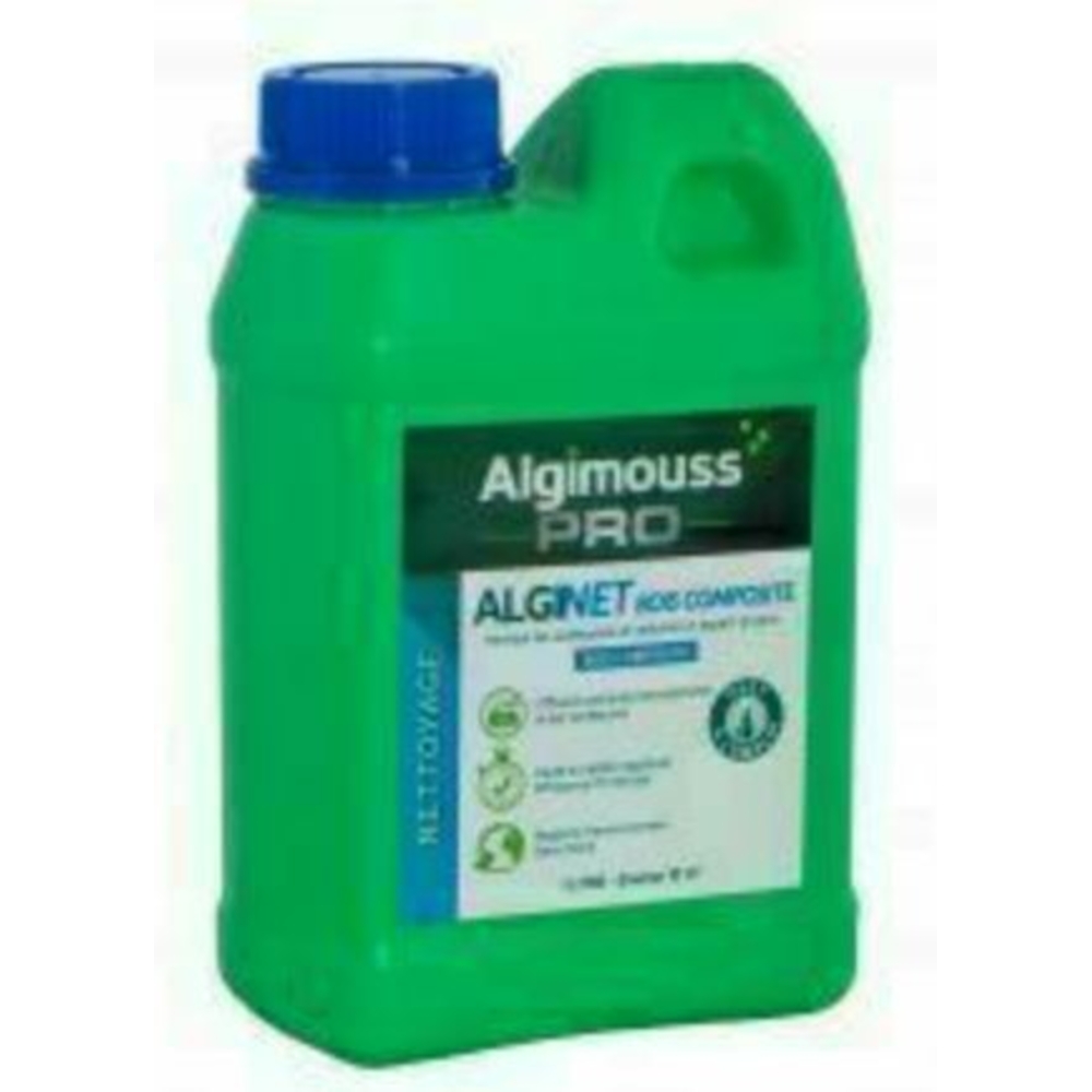 ALGINET BOIS COMPOSITE - 1 LITRE - Nettoyant bois composite ALGIMOUSS - 056001