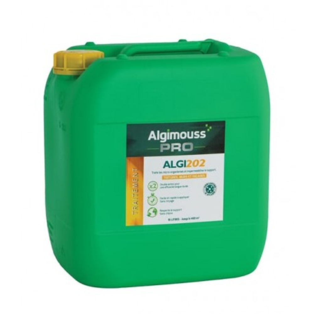 Traitement et imperméabilisant bidon de 15l - ALGI 202 ALGIMOUSS - 058002