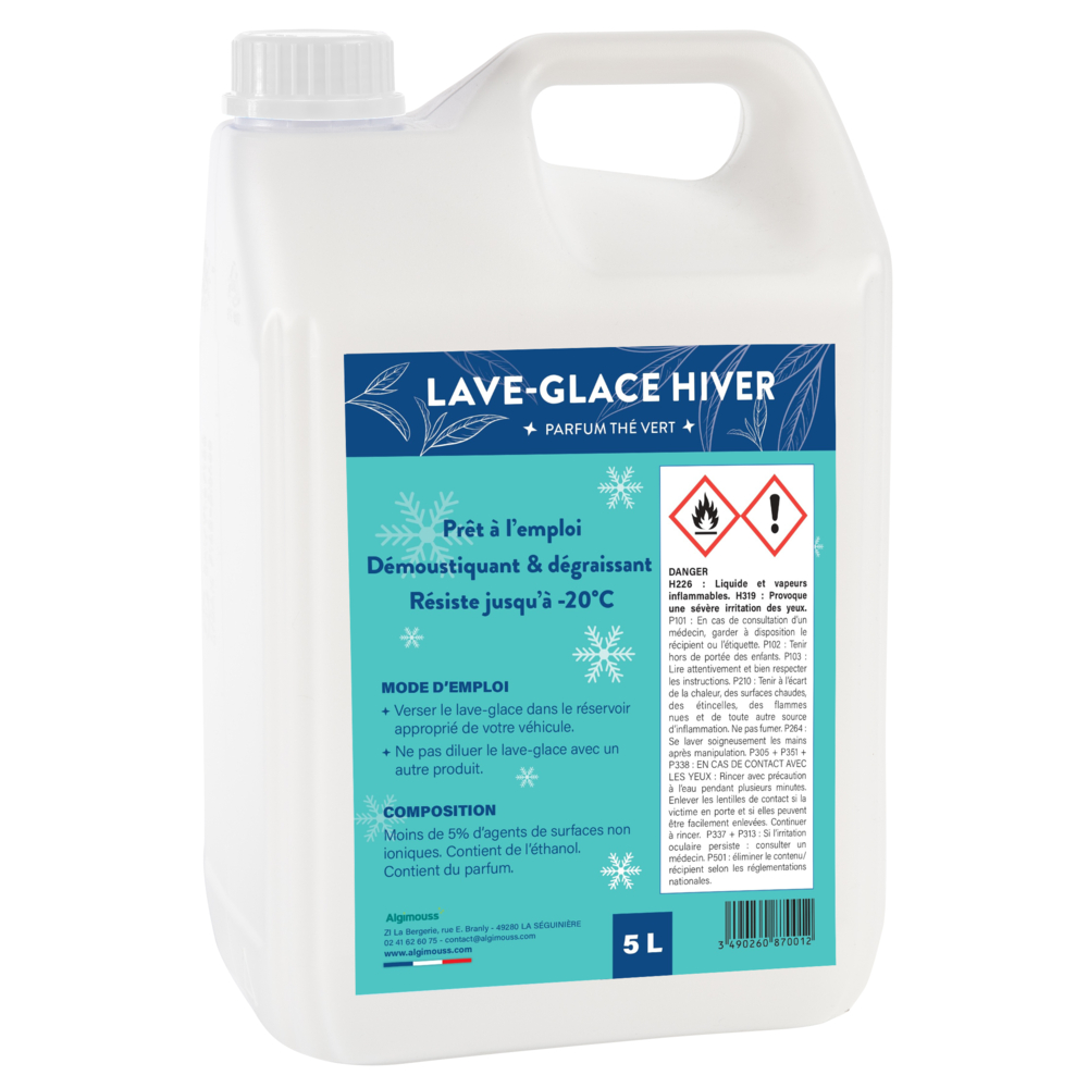 LAVE GLACE HIVER 5L DEMOUSTIQUENT DEGRAISSANT 0897001