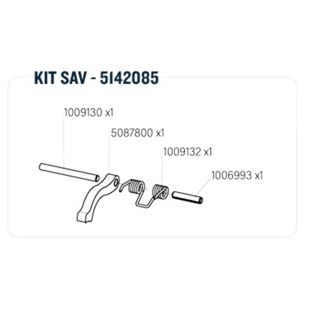KIT SAV ENSEMBLE LOQUET M3S ACB 5142085