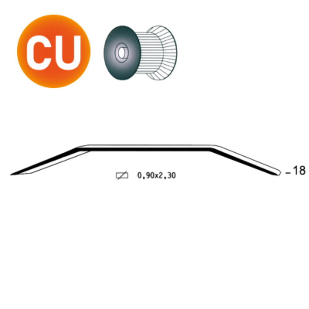 24000 AGRAFES AR-1 3/4-18 CU - ALSAFIX - 1451800