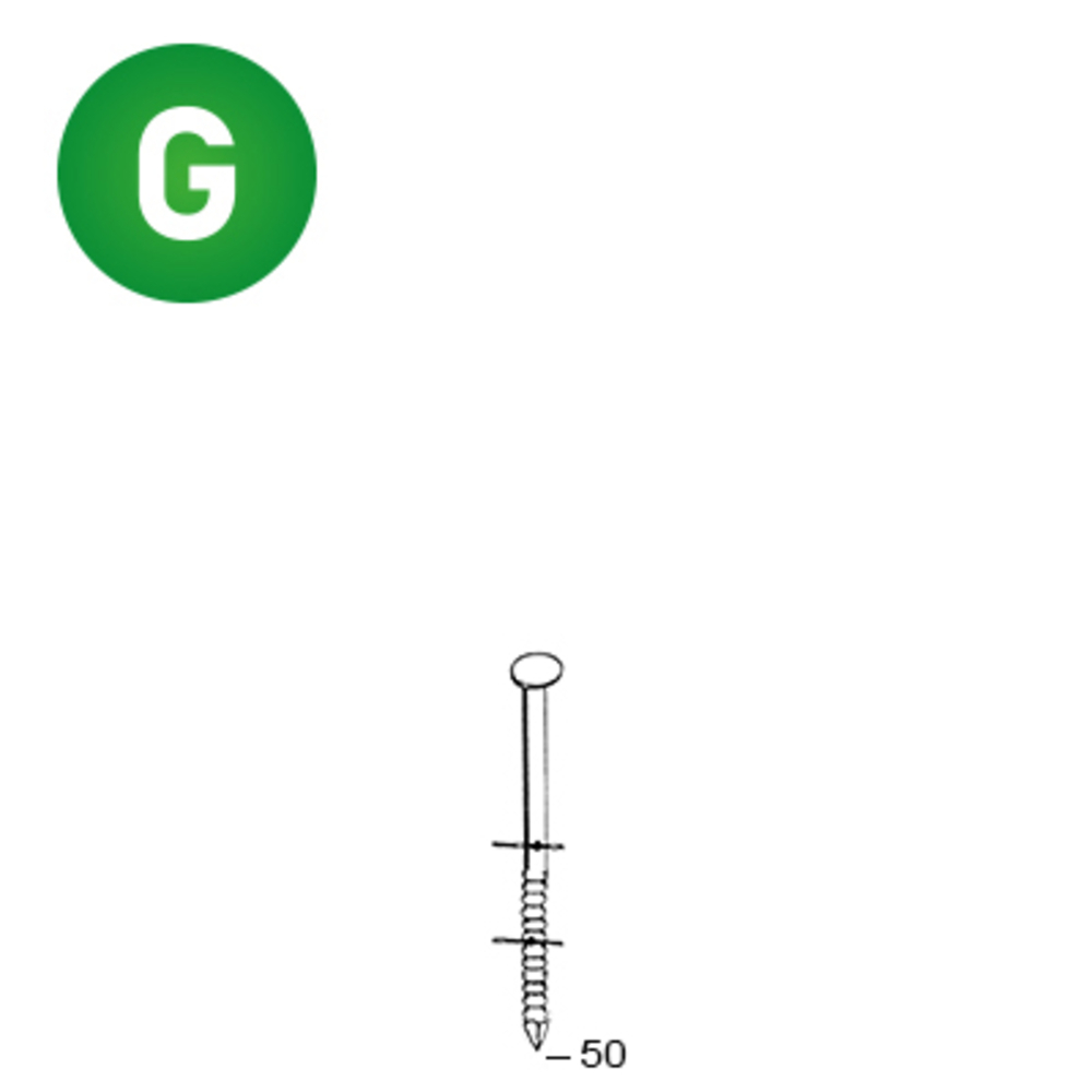 9000 COILS 23/25 X 50 ANNELÉES GALVA - ALSAFIX - 16F23506