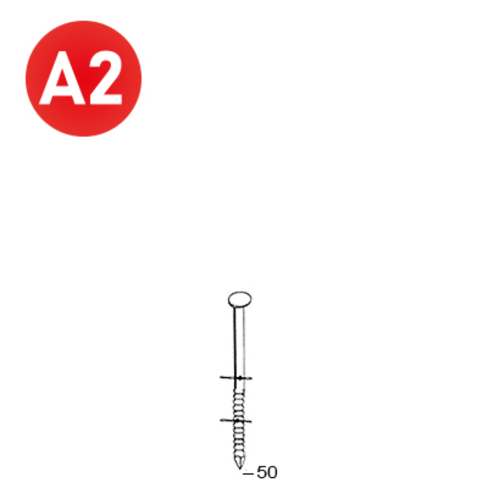 9000 COILS 25/27 X 50 ANNELÉES INOX - ALSAFIX - 16F25509