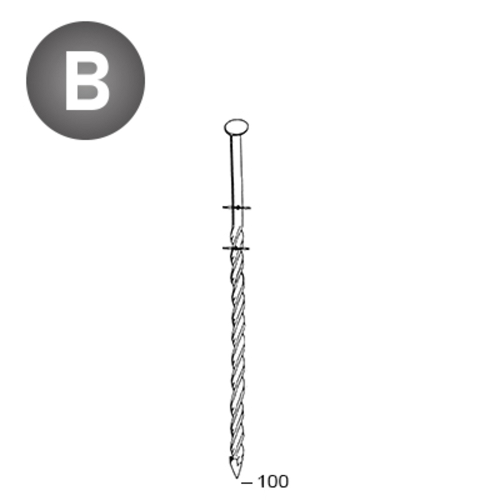 3600 COILS 34 X 100 TORSADÉES - ALSAFIX - 16F34984