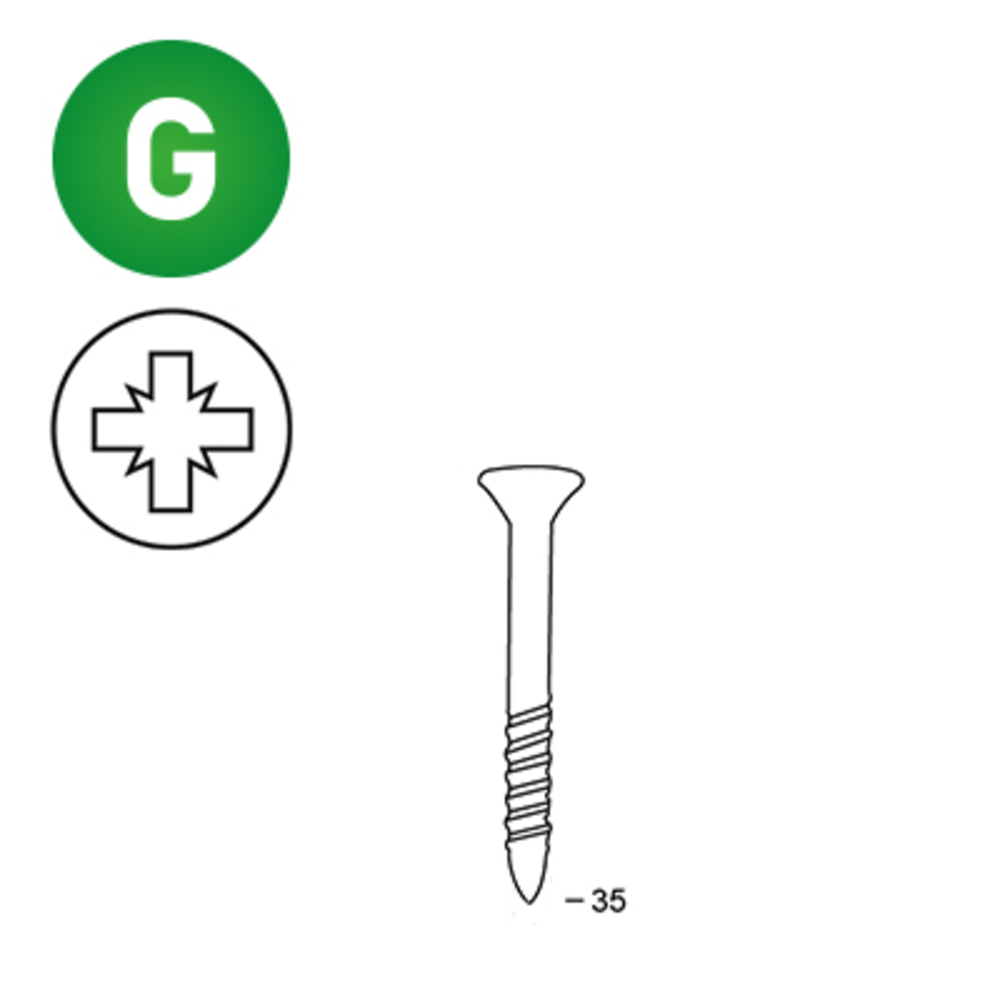 2000 SCRAIL 22/25 X 35 GALVA PZ1 - ALSAFIX - 16S22357