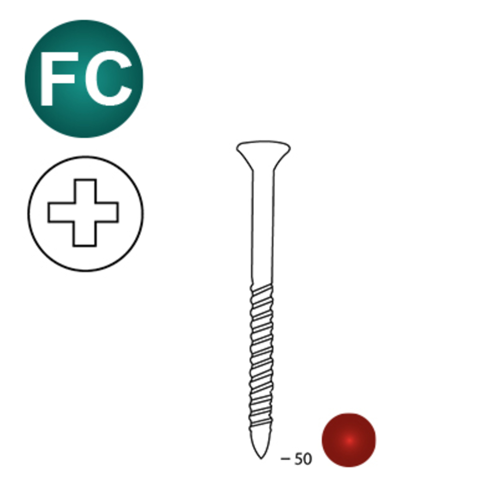 2000 SCRAIL 25/28 X 50 FASCOAT PH ROUGE - ALSAFIX - 16S2550FSR