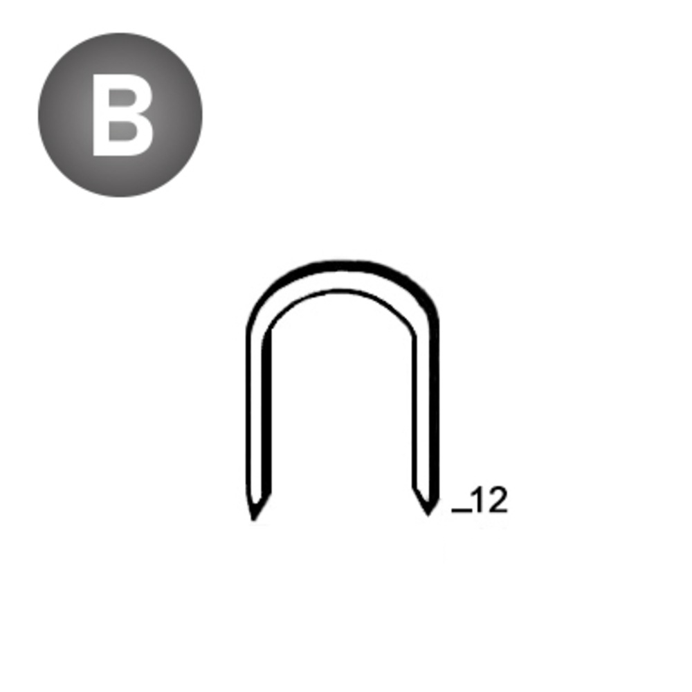 1000 AGRAFES BC 14-12 MM - ALSAFIX - 201412