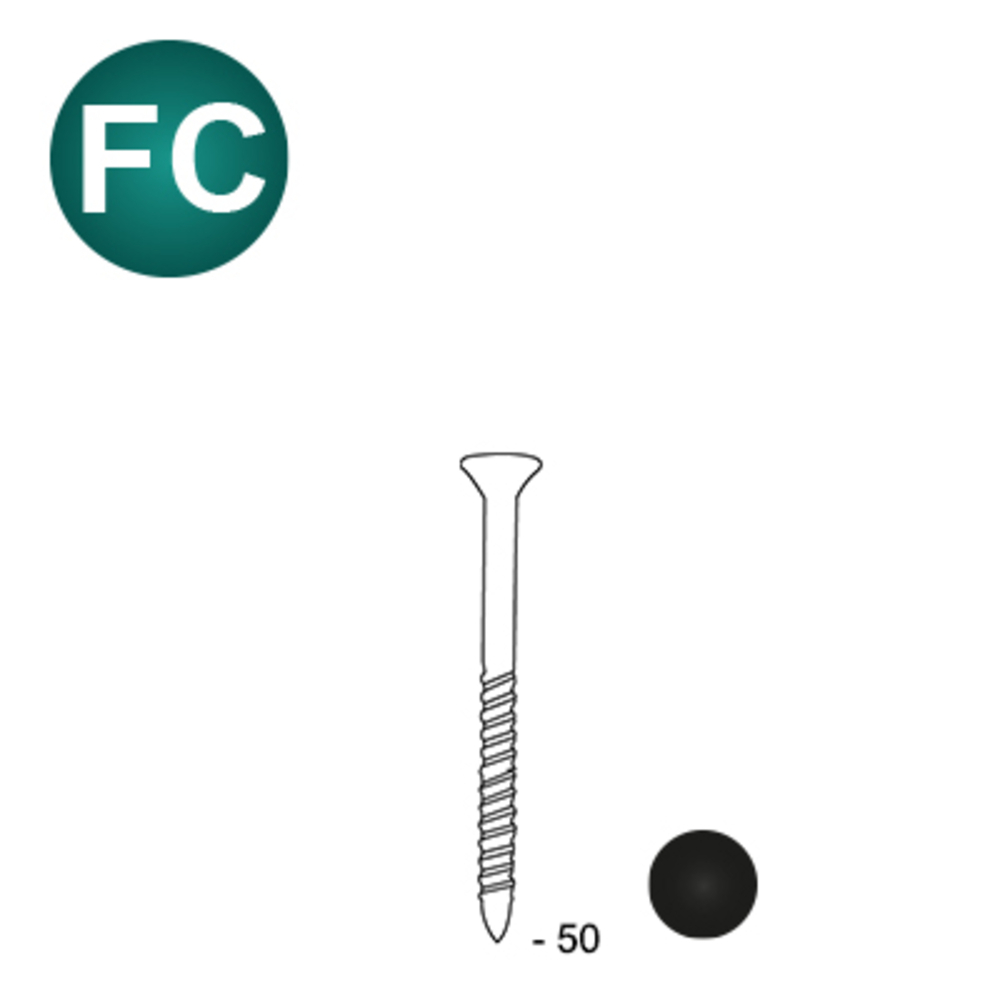 2200 SCRAIL 34° 25 X 50 FASCOAT NOIR - ALSAFIX - 3425050FSB