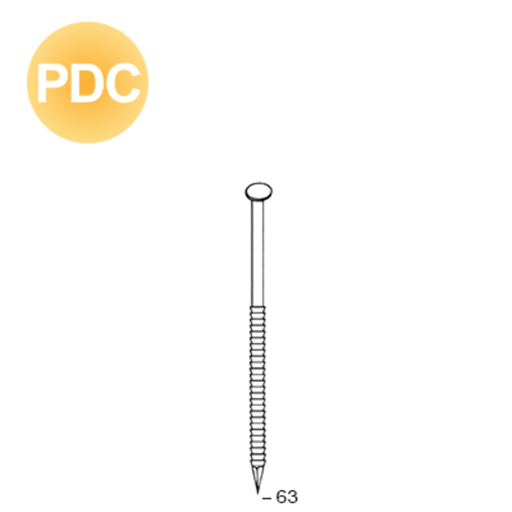 2040 POINTES 34° 28 X 63 ANNELÉES PDC - ALSAFIX - 34280632DC