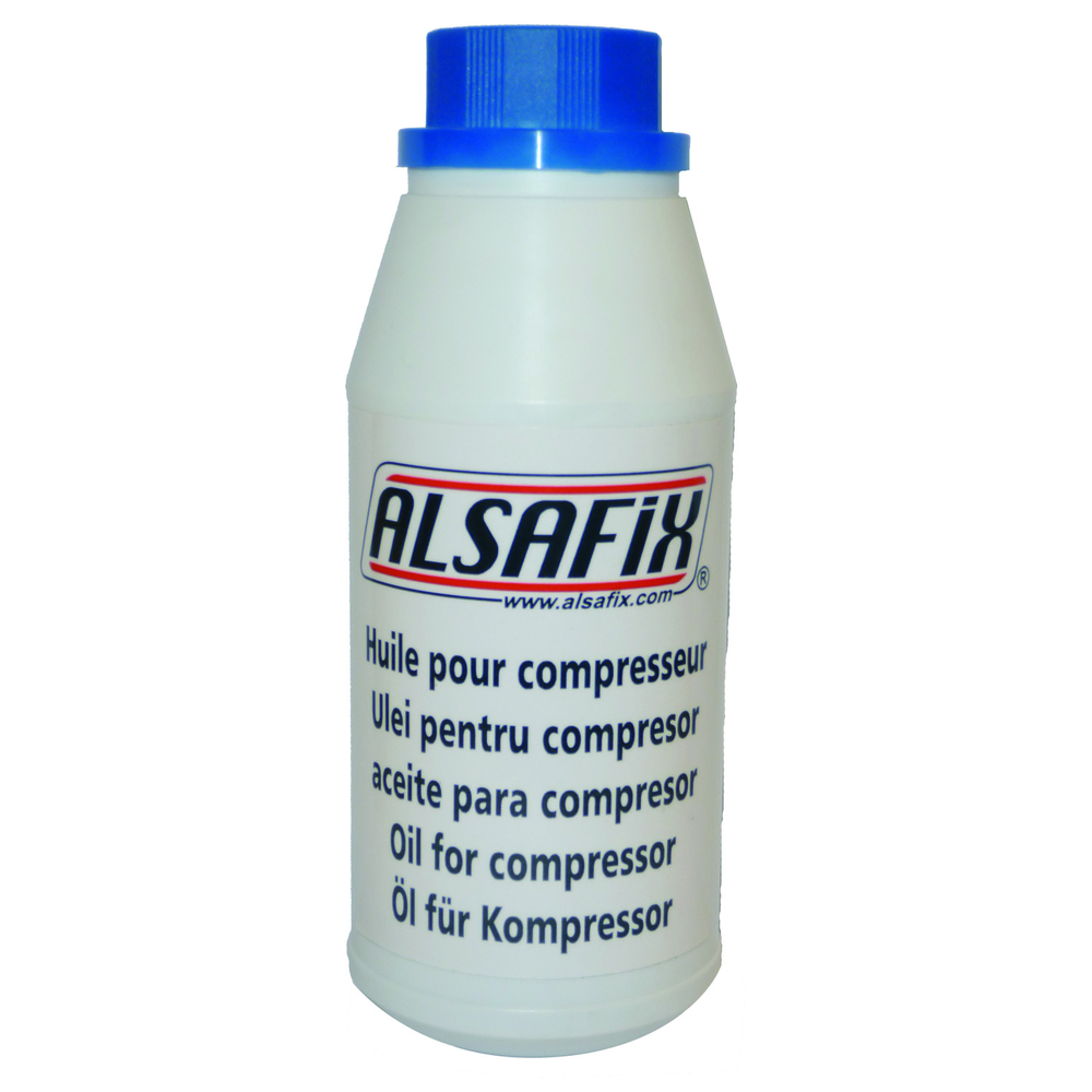 HUILE POUR COMPRESSEUR SILENCIEUX 1/2 LITRE - ALSAFIX - 53ML73