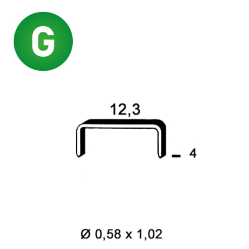 10000 AGRAFES AD-04 STANOX - ALSAFIX - 6AD041